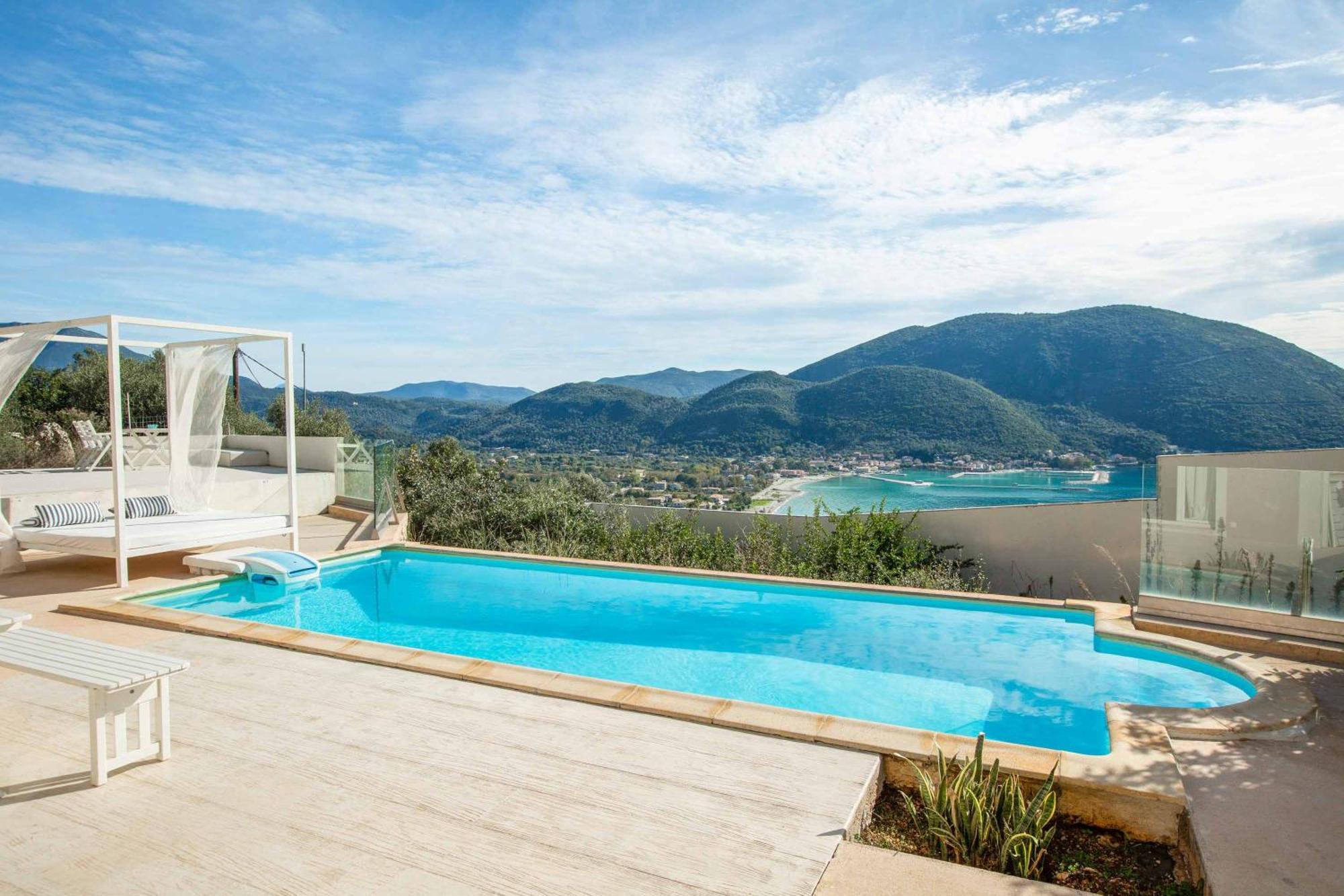 Villa Vasiliki Sea View Pondi Bagian luar foto
