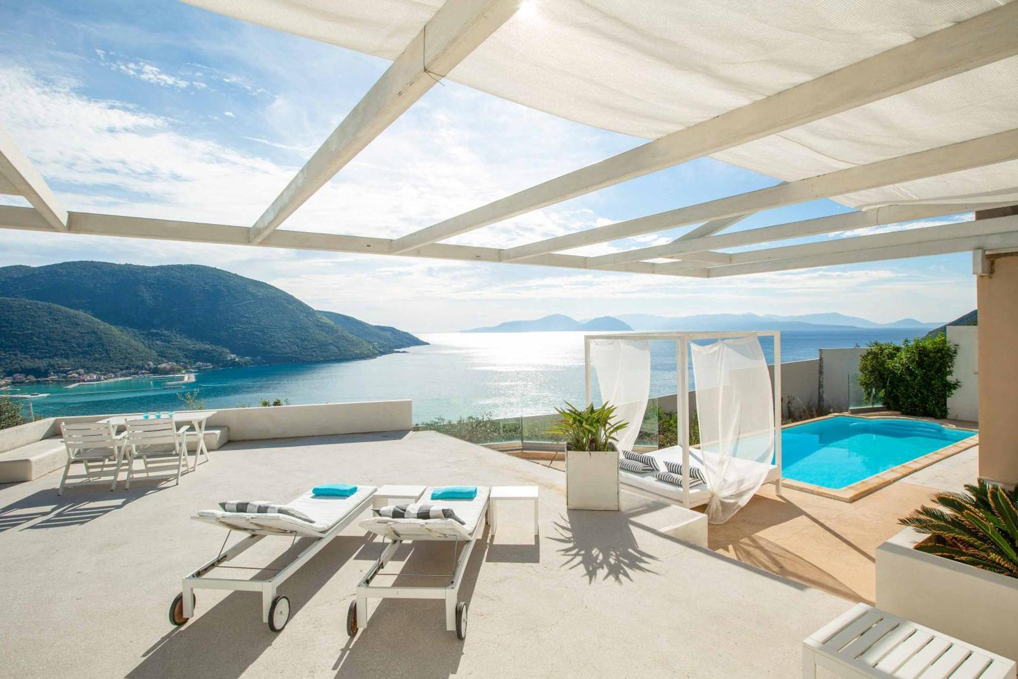 Villa Vasiliki Sea View Pondi Bagian luar foto